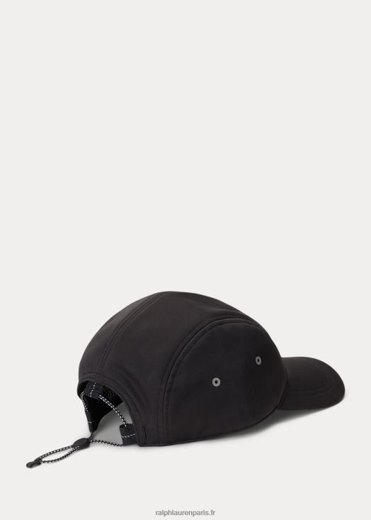 casquette à cinq panneaux interlock 46T60T2504 Hommes Ralph Lauren noir