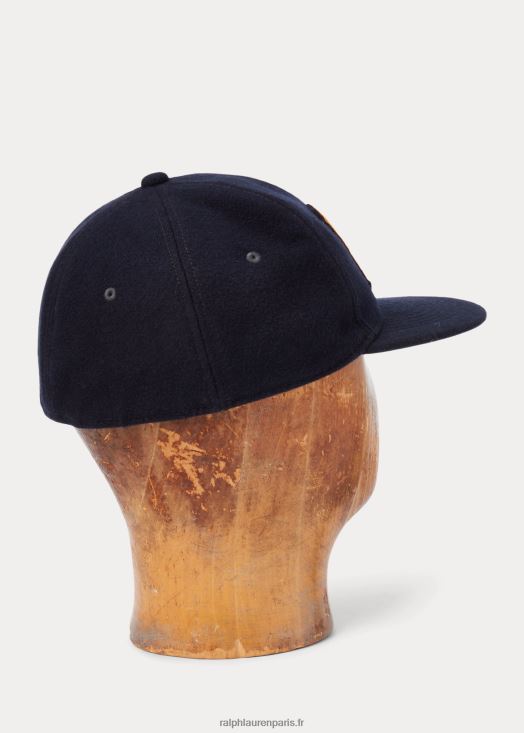 casquette en feutre à appliqué 46T60T8852 Hommes Ralph Lauren marine