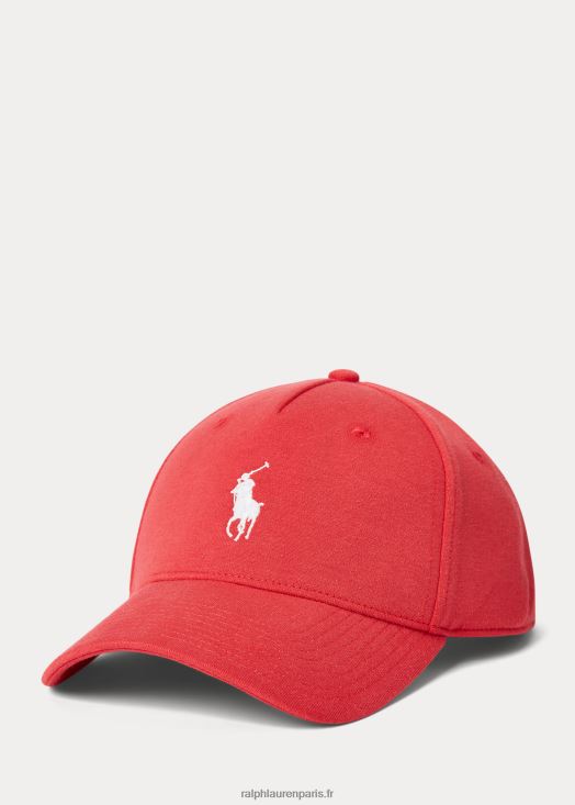 casquette en ponte 46T60T2486 Hommes Ralph Lauren tribord rouge