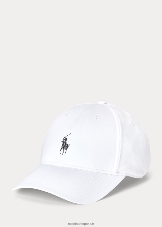 casquette en sergé 46T60T2543 Hommes Ralph Lauren blanc