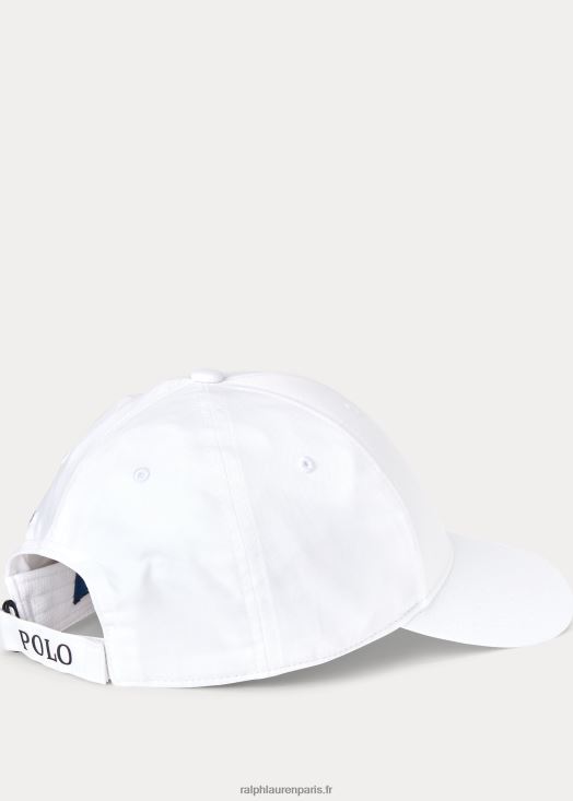 casquette en sergé 46T60T2543 Hommes Ralph Lauren blanc