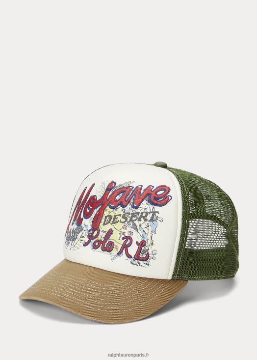 casquette trucker à logo graphique 46T60T2530 Hommes Ralph Lauren