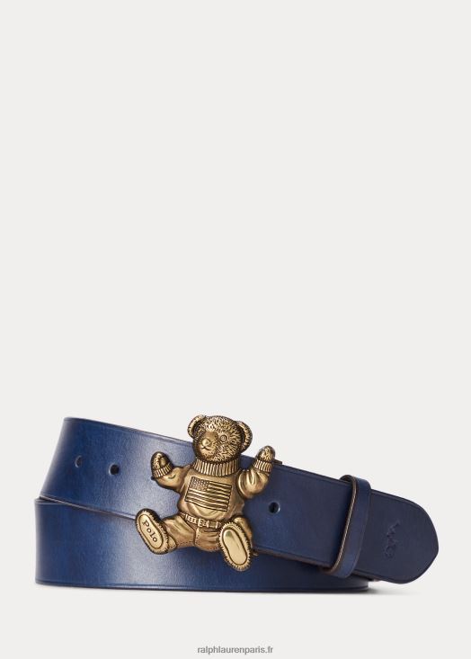 ceinture en cuir ours polo 46T60T2745 Hommes Ralph Lauren