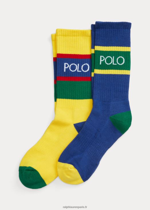 chaussettes mi-mollet à logo 46T60T2355 Hommes Ralph Lauren