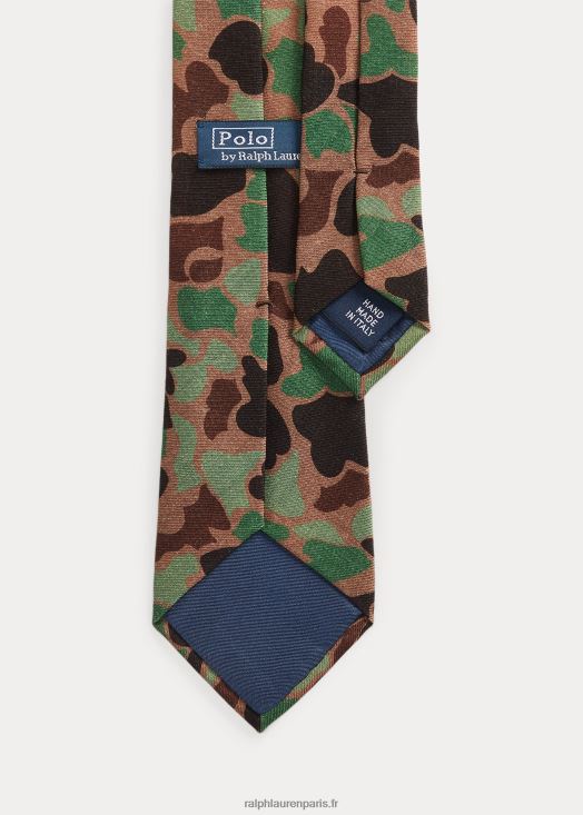 cravate échalote laine 46T60T2526 Hommes Ralph Lauren camouflage