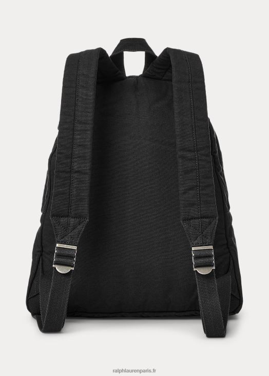 sac à dos en toile 46T60T2386 Hommes Ralph Lauren noir