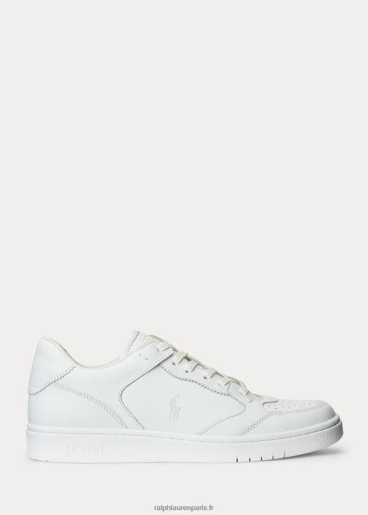 baskets de cour 46T60T1992 Hommes Ralph Lauren blanc