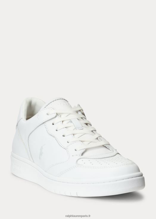 baskets de cour 46T60T1992 Hommes Ralph Lauren blanc