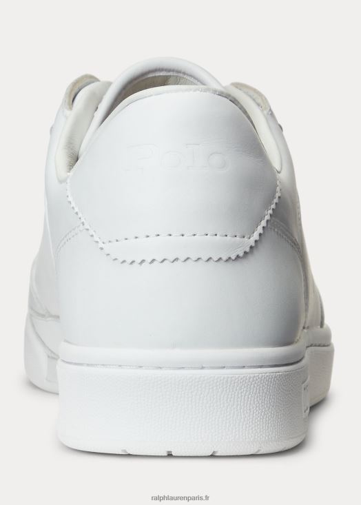 baskets de cour 46T60T1992 Hommes Ralph Lauren blanc