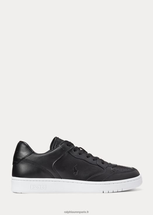 baskets de cour 46T60T1993 Hommes Ralph Lauren noir