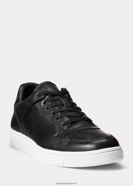 baskets de cour 46T60T1993 Hommes Ralph Lauren noir