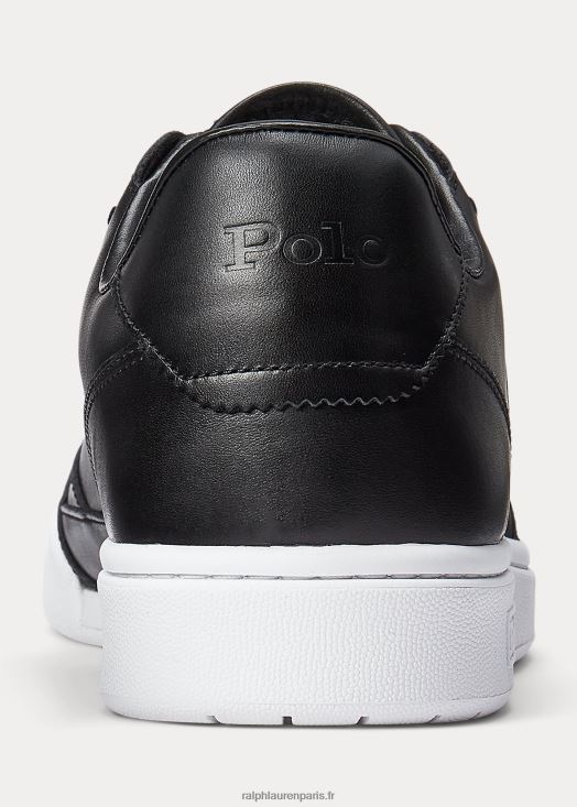 baskets de cour 46T60T1993 Hommes Ralph Lauren noir