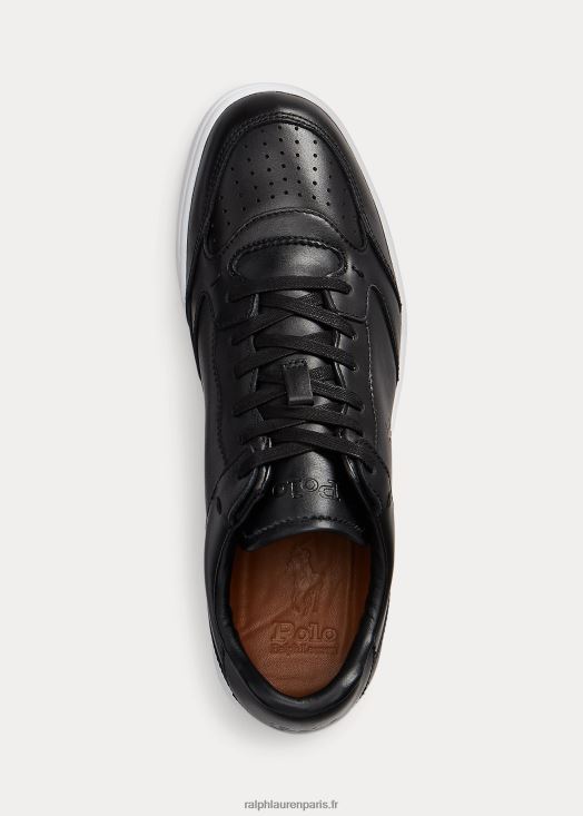 baskets de cour 46T60T1993 Hommes Ralph Lauren noir