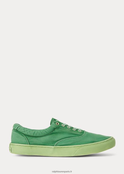 baskets en toile keaton 46T60T2033 Hommes Ralph Lauren vert primaire