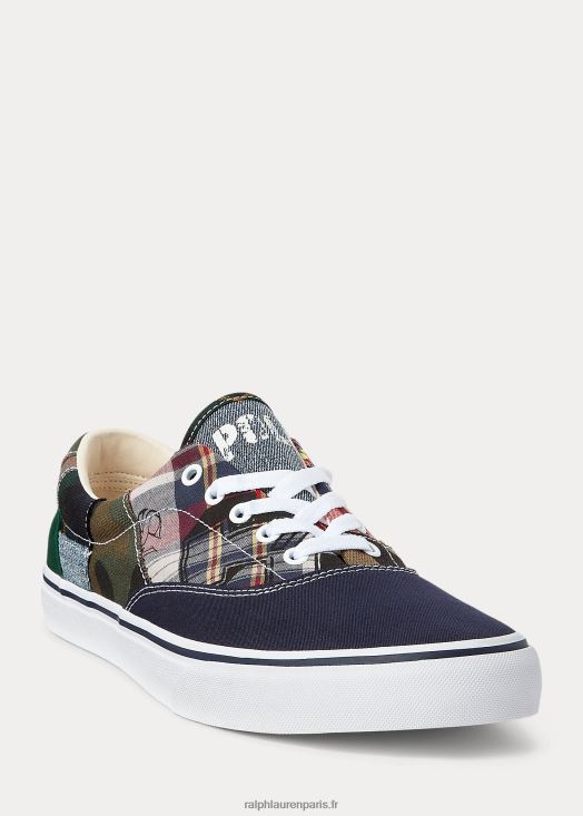 baskets patchwork keaton 46T60T2039 Hommes Ralph Lauren multi