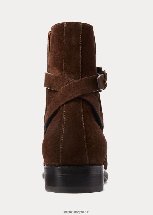 botte wellington en veau velours 46T60T2187 Hommes Ralph Lauren