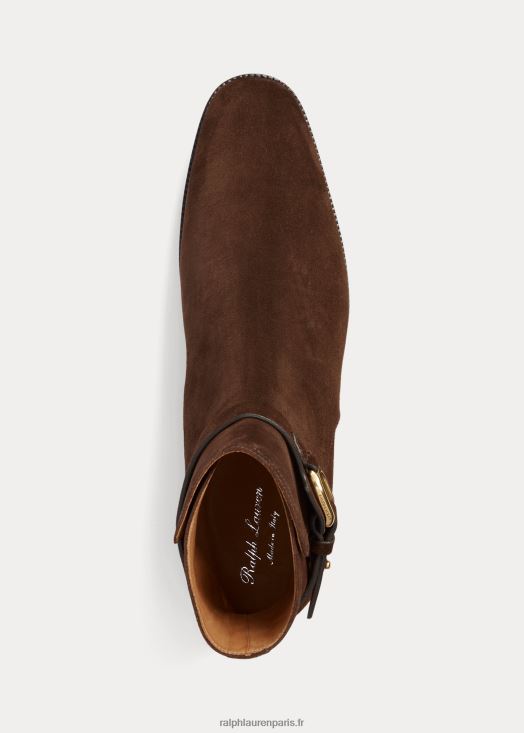 botte wellington en veau velours 46T60T2187 Hommes Ralph Lauren