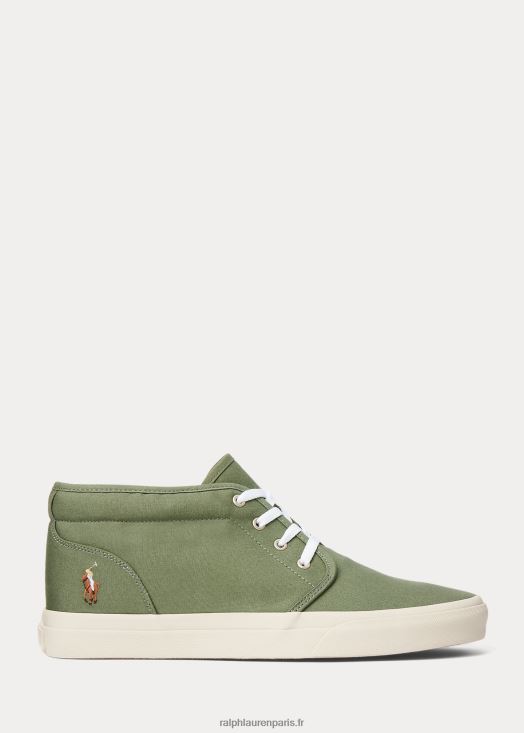 chukka en toile keaton 46T60T2040 Hommes Ralph Lauren vert cargo