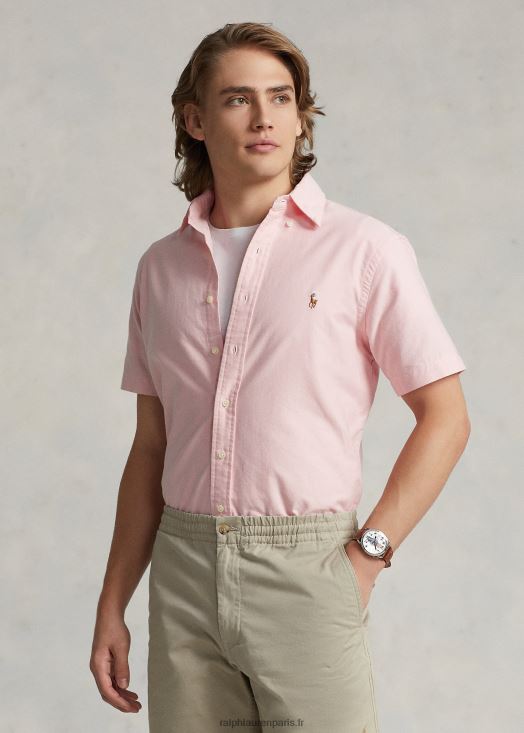 chemise oxford coupe classique 46T60T655 Hommes Ralph Lauren rose