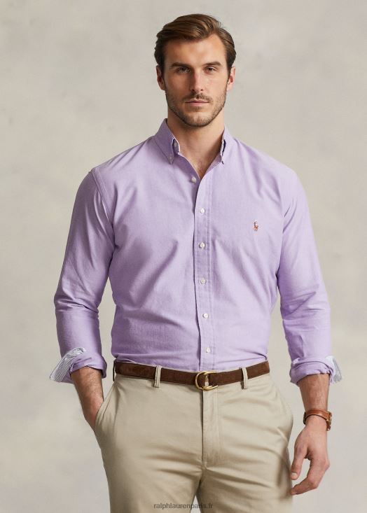 la chemise oxford iconique 46T60T1435 Hommes Ralph Lauren chardon