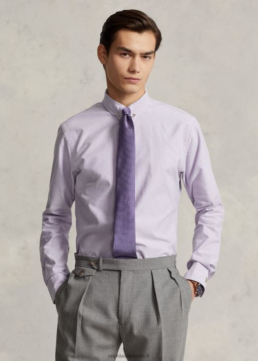 chemise oxford sur mesure 46T60T8527 Hommes Ralph Lauren chardon