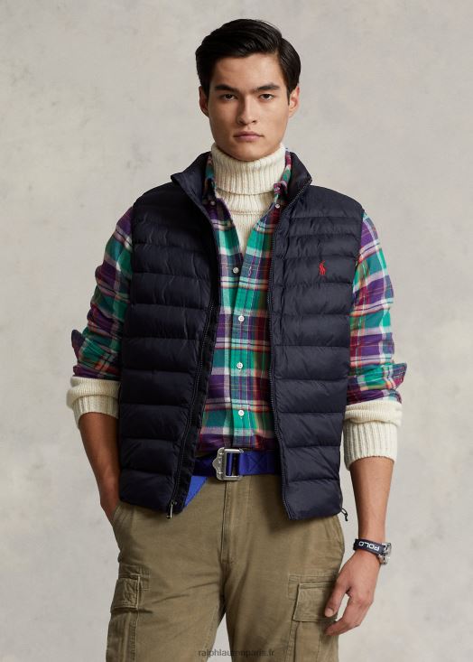 le gilet compressible 46T60T113 Hommes Ralph Lauren collection marine