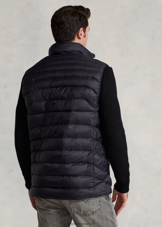 le gilet compressible 46T60T1921 Hommes Ralph Lauren noir