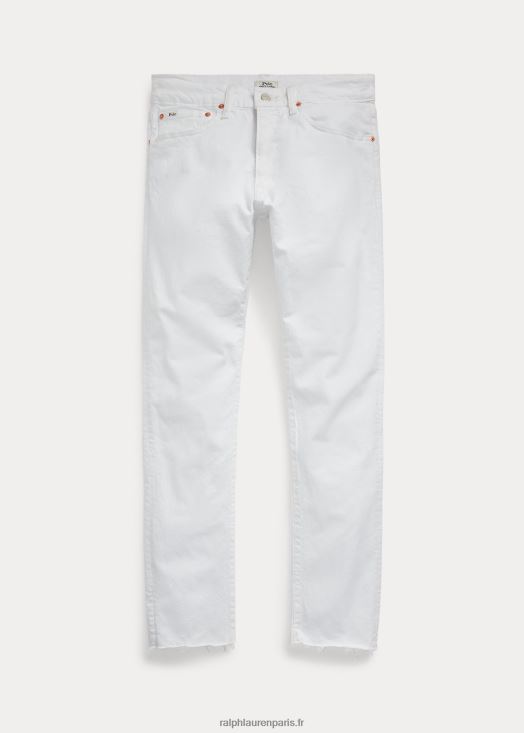 jean slim stretch court sullivan 46T60T768 Hommes Ralph Lauren blanc