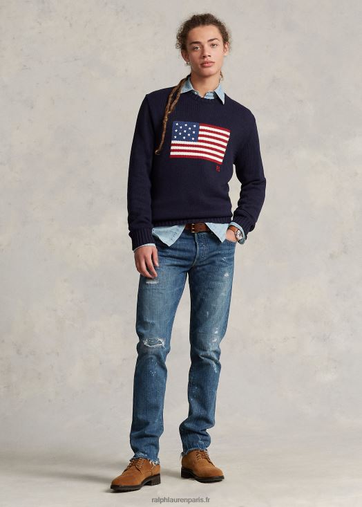 jean slim usé sullivan 46T60T978 Hommes Ralph Lauren abraham