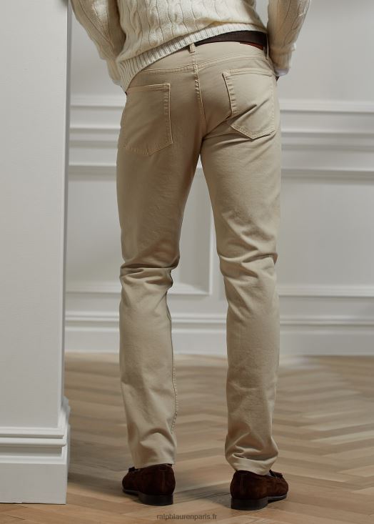 jean stretch coupe slim 46T60T51 Hommes Ralph Lauren sable