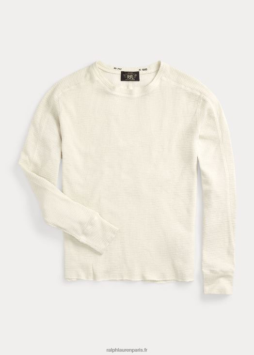 ras du cou texturé 46T60T1692 Hommes Ralph Lauren papier blanc