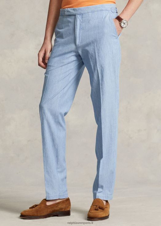 pantalon de costume chambray 46T60T8617 Hommes Ralph Lauren chambray