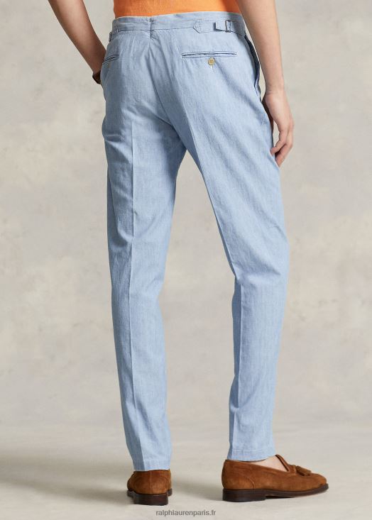 pantalon de costume chambray 46T60T8617 Hommes Ralph Lauren chambray