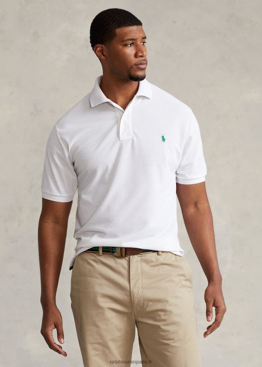 le polo de la terre 46T60T1547 Hommes Ralph Lauren blanc