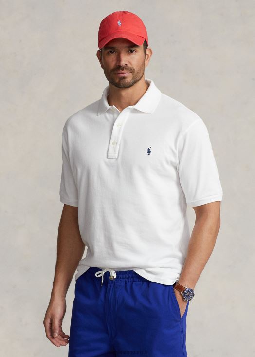 polo spa éponge 46T60T1470 Hommes Ralph Lauren blanc