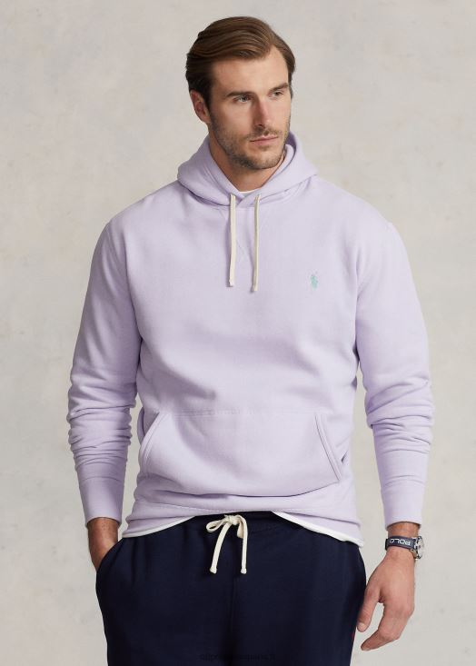 le sweat à capuche rl 46T60T1574 Hommes Ralph Lauren fleur violette