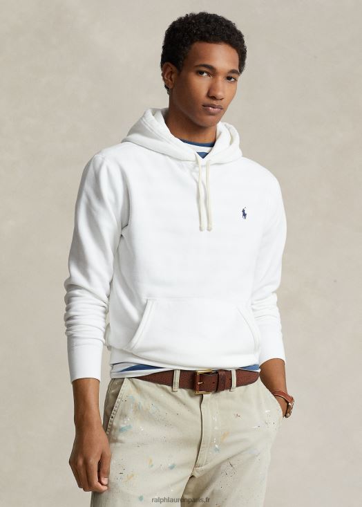 le sweat à capuche rl 46T60T398 Hommes Ralph Lauren blanc