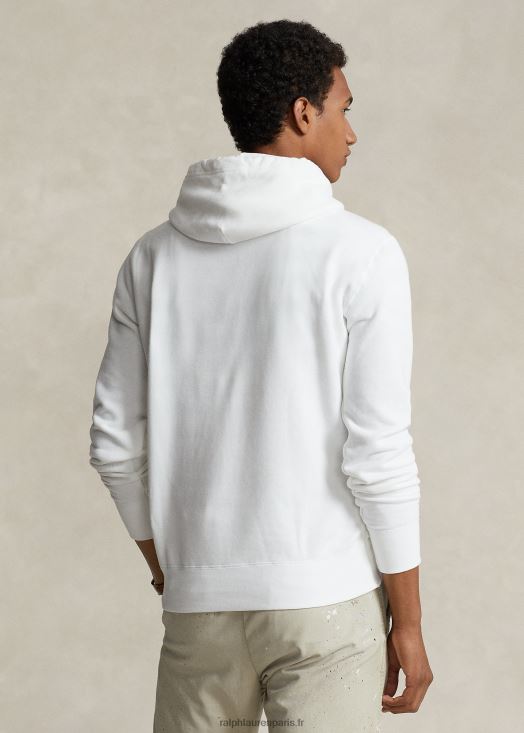 le sweat à capuche rl 46T60T398 Hommes Ralph Lauren blanc