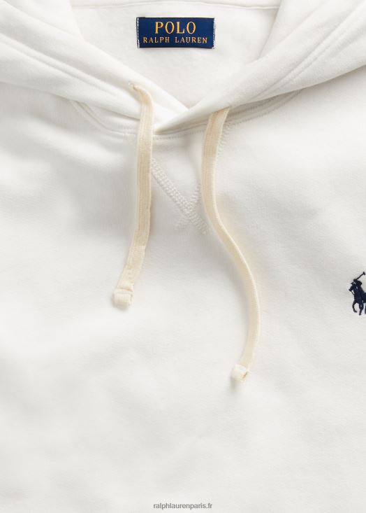 le sweat à capuche rl 46T60T398 Hommes Ralph Lauren blanc