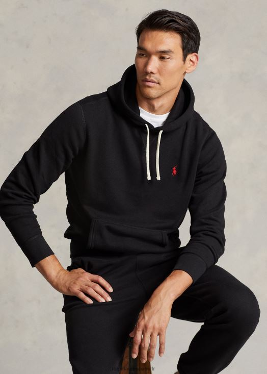 le sweat à capuche rl 46T60T399 Hommes Ralph Lauren noir