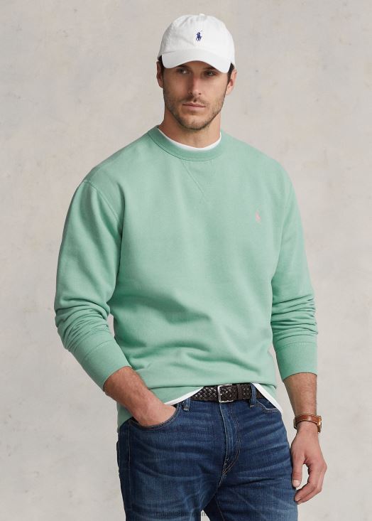 le sweat polaire rl 46T60T1592 Hommes Ralph Lauren vert essex