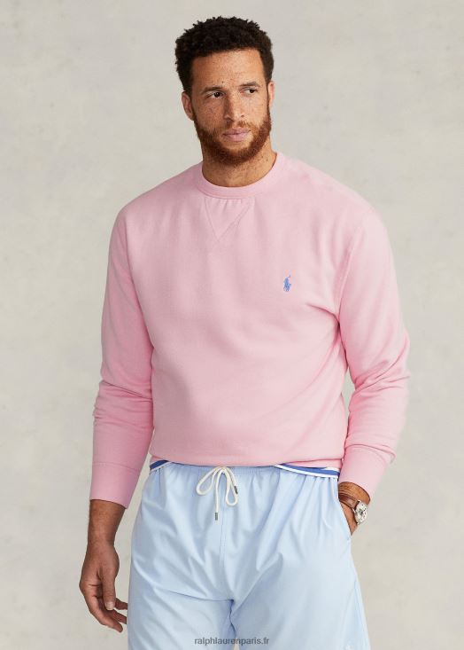 le sweat polaire rl 46T60T1593 Hommes Ralph Lauren rose carmel