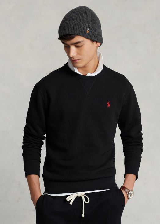 le sweat polaire rl 46T60T329 Hommes Ralph Lauren noir