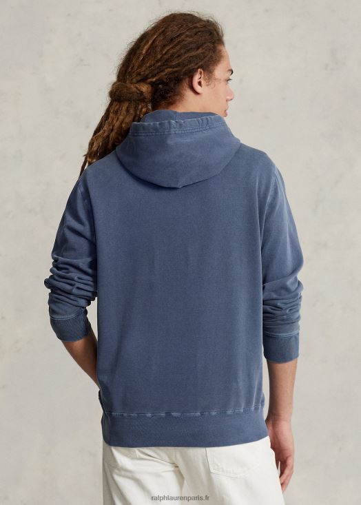 sweat à capuche graphique 46T60T882 Hommes Ralph Lauren Marine royale