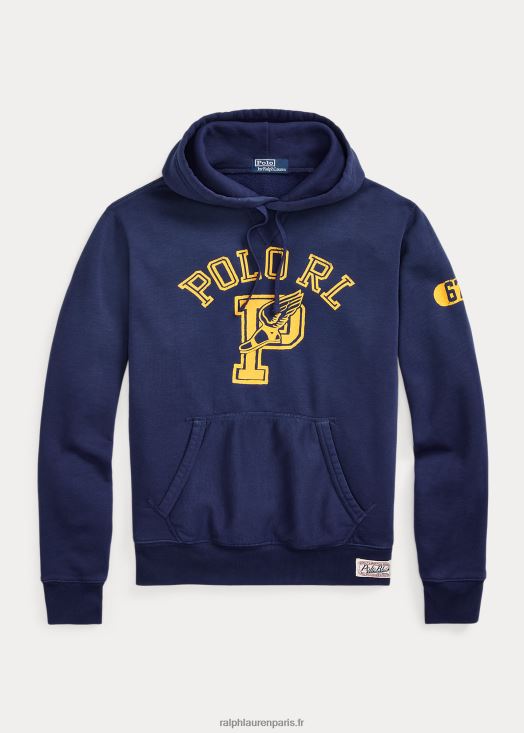 sweat à capuche à logo 46T60T843 Hommes Ralph Lauren cobalt foncé