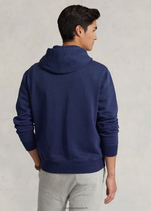 sweat à capuche à logo 46T60T843 Hommes Ralph Lauren cobalt foncé