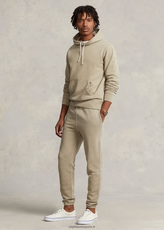 sweat à capuche polaire 46T60T8506 Hommes Ralph Lauren kaki classique