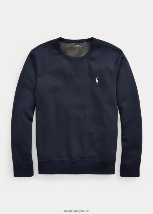 sweat à double maille 46T60T867 Hommes Ralph Lauren aviateur marine