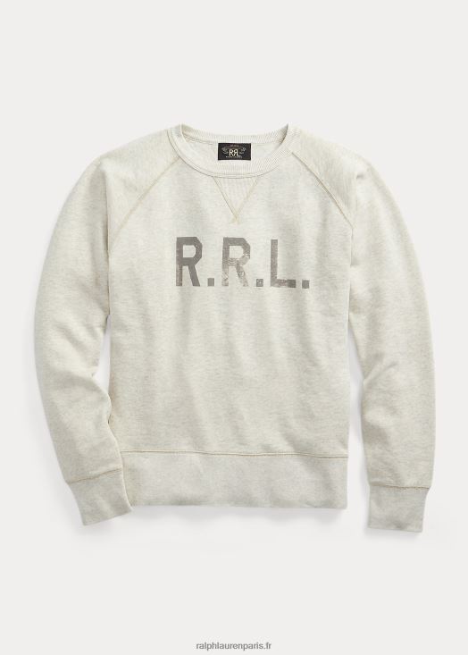 sweat à logo 46T60T1755 Hommes Ralph Lauren bruyère d'avoine