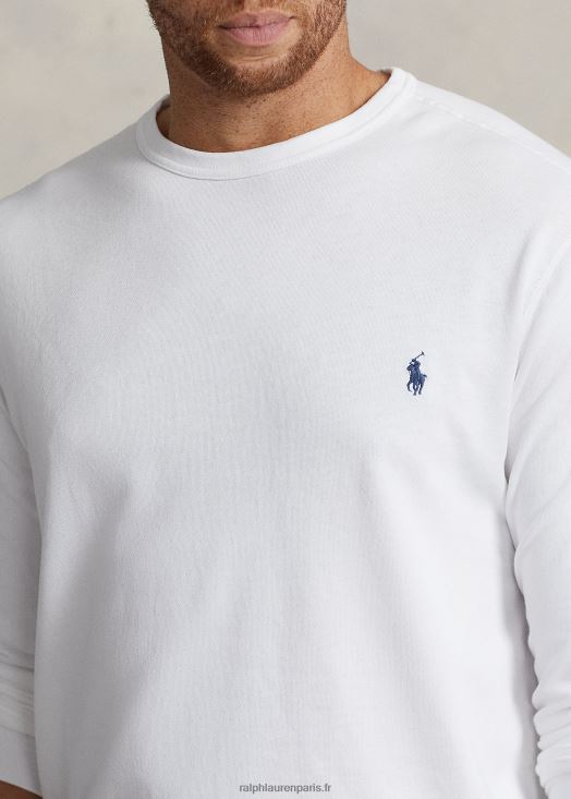 sweat éponge spa 46T60T1320 Hommes Ralph Lauren blanc